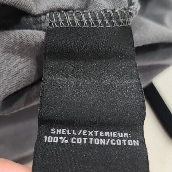 Anthropologie 7 For All Mankind Gray Leopard Graphic Tee Women's Medium - Picture 6 of 7